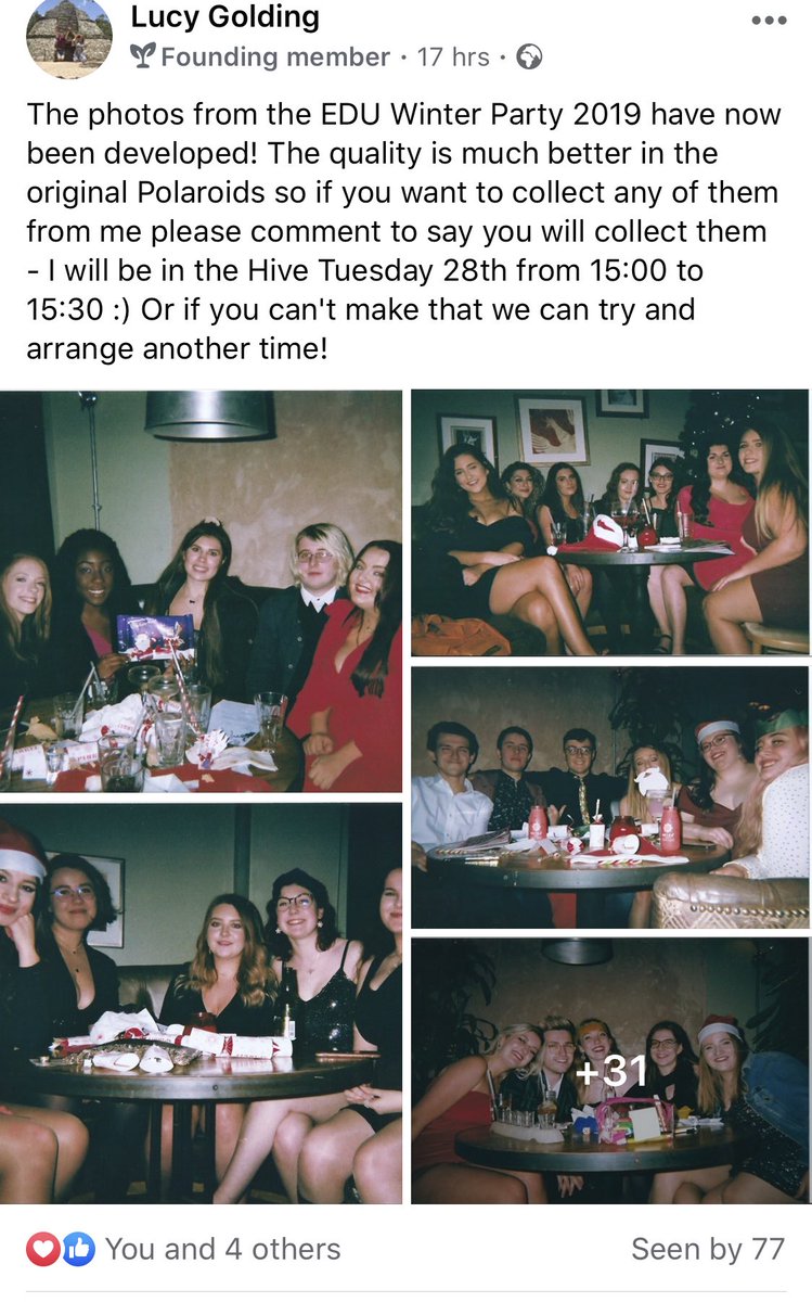 EDUBALL photo info!!! Head to our Facebook page to check out the photos we had developed! ✨