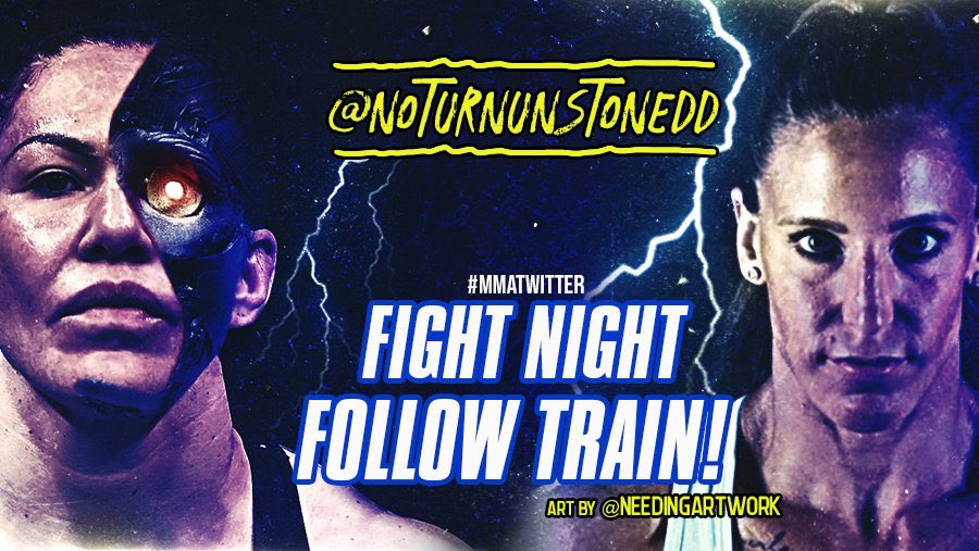 #Bellator238 FIGHT NIGHT FOLLOW TRAIN!!🔥💯 

1. RETWEET & LIKE this Post.
2. Follow all MMA fans that RT/Like.
3. Drop your fight predictions in the thread.
4. Watch your following grow & connect with new fans!👊🏻

#MMATwitter #FightNightFollowTrain🚆
Art by: @needingartwork™️