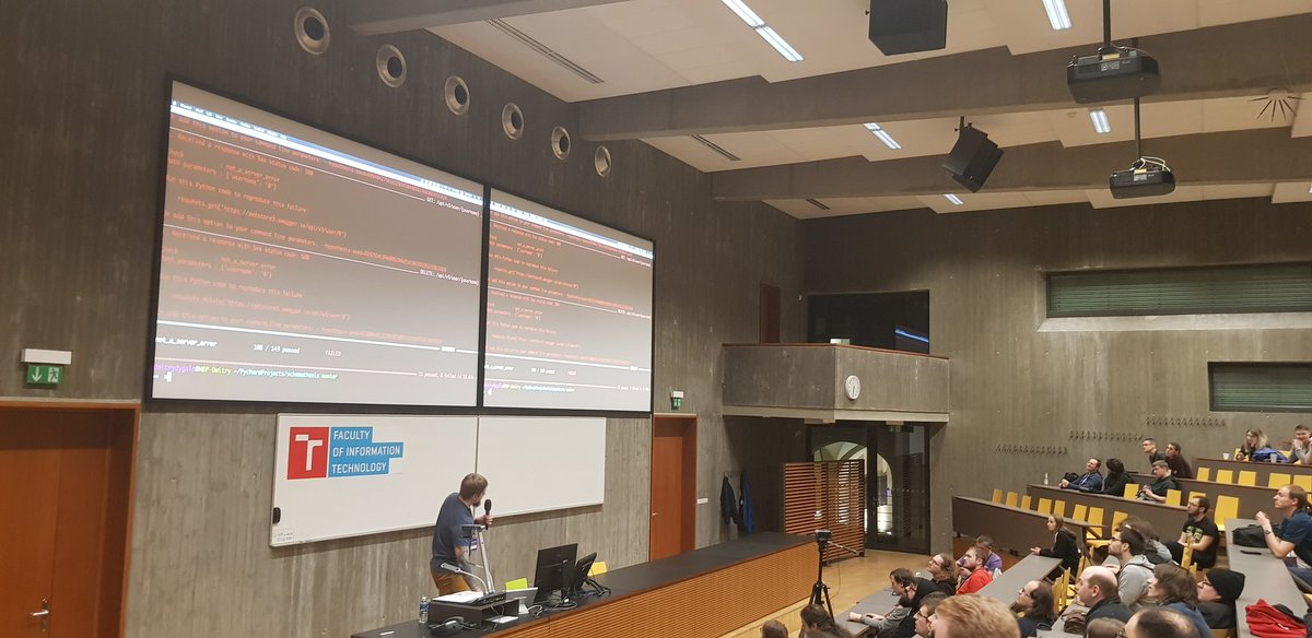 jonatoni's tweet photo. .@Stranger6667 speaking about #Schemathesis at #DevConf_CZ 🎉 https://t.co/R8S6JOS7SL https://t.co/mjwwsa73x4