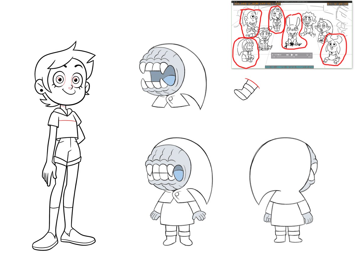 The school of Hexside, from the latest Owl House episode, includes some of my fav designs!?♀️