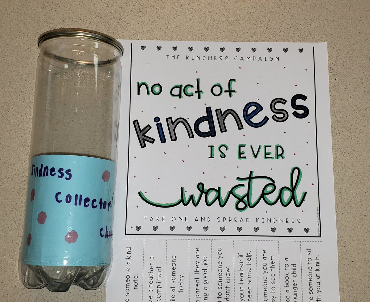 EricaSwanson1's tweet photo. WE Act is getting ready to kick off kindness week at Ira!  Here's to many random acts of kindness💙, and  thanks to 5 Star for donating the tennis ball containers. @act_ira @IraJonesMS @fivestartennis https://t.co/YmMu6CBziM