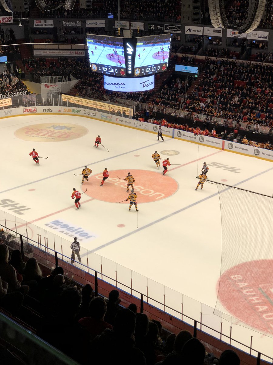 På plats i Gävle!
Brynäs mot Luleå👍