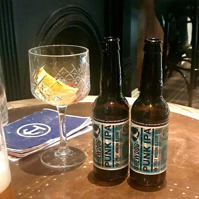 After lunch out, a few beers #brewdog #punk ift.tt/2NZligY