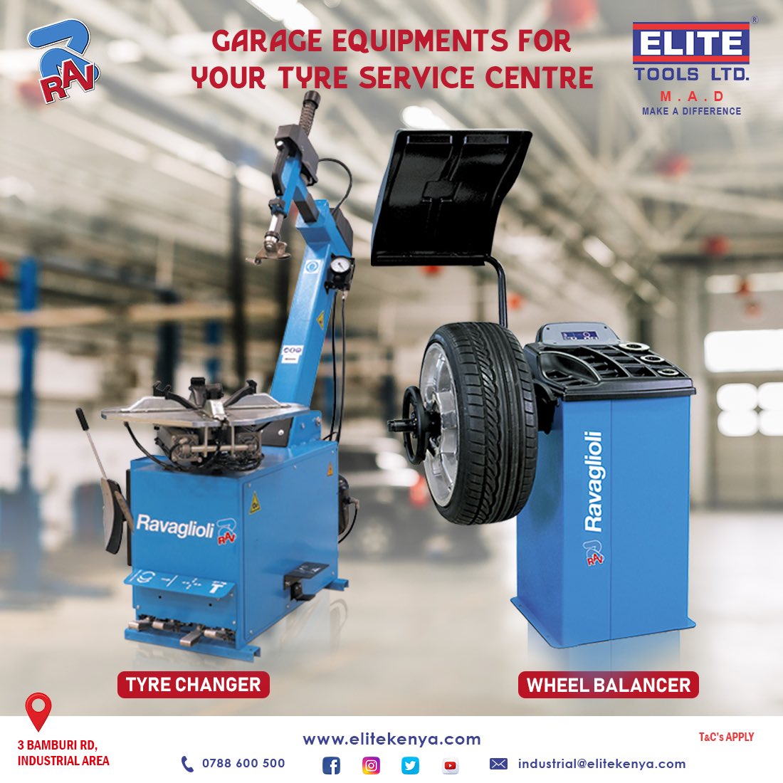 elite_toolsltd's tweet image. #GarageEquipments For Your Tyre Service Centre.

Visit Our Showroom For More Garage Equipment Options.

#EliteMAD #Ravaglioli #CarService #Nairobi #Kenya
