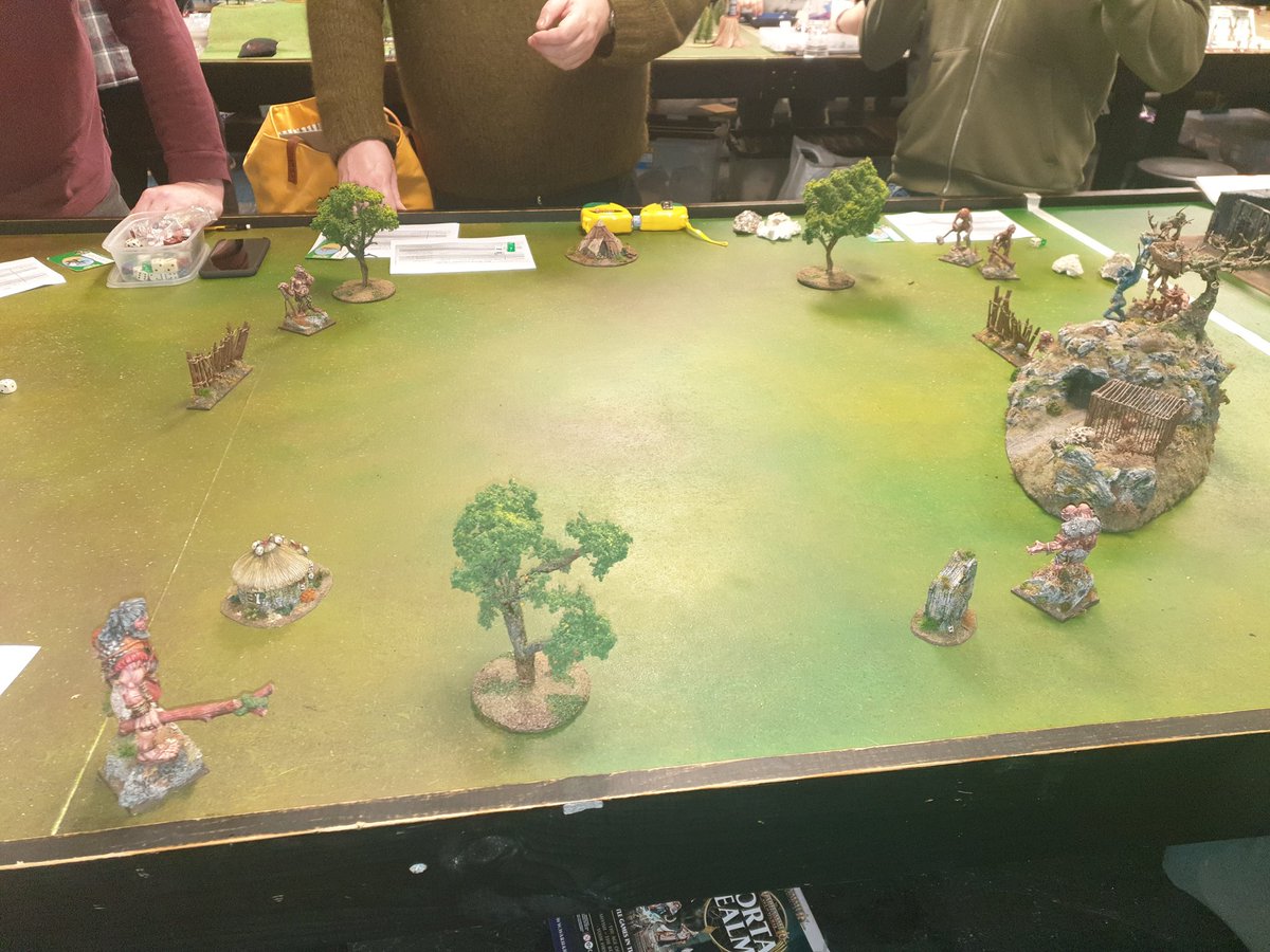 GQuail's tweet photo. #Bruhammer posse. #Warmongers #oldhammer #warhammer 1/2
James and I got pumped in Mighty Empires and didn't do much better with Giants TBH. But a lot of fun and all better for Ketils gorgeously painted giants.
#Bruhammer posse. #Warmongers #oldhammer #warhammer 2/2 https://t.co/nja0Kbahrs