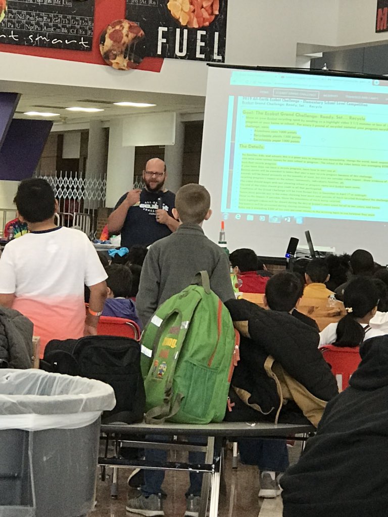 Recycling challenge for Ecobot Challenge. Let’s do this!!!!  <a href="/AllEarthEcobot/">EcoBot Challenge</a> <a href="/BensBranchElem/">Bens Branch Elementary</a>