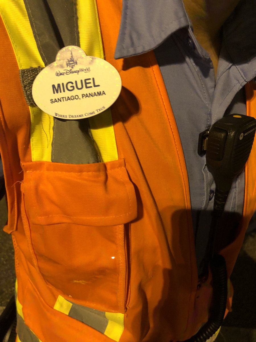 aaldrich's tweet photo. Big thanks to Miguel for helping us get our car cranked after I stupidly left the lights on and drained our battery. The Disney cast members can make even a annoyance like this into a great experience. Thanks Miguel! @WDWToday #CastCompliment https://t.co/ad0XvcvV4z