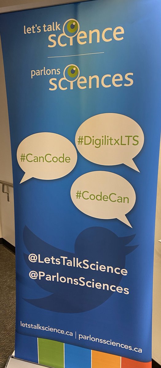 MmeSanders's tweet image. Excited to kick off our first @LetsTalkScience Digital Literacy Summit of 2020 from Victoria, BC with our keynote Josh Elsdon #CanCode #DigilitxLTS