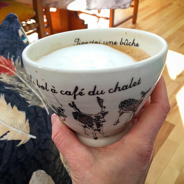 WildfirePottery's tweet photo. Nice to be back home after our trip to Quèbec. I'm enjoying my new coffee bowl I purchased on Rue de Petit-Champlain in Quebec City. The store was Pot en Ciel and the bowl was made by @poterieweilbrennerlebeau I often buy a mug when I travel, this one's … https://t.co/G4S5xO3J85 https://t.co/KI8MHeLL2v