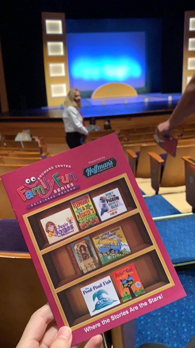 Reminiscing my childhood with “Don’t Let the Pigeon Drive the Bus! The Musical” <a href="/browardcenter/">Broward Center</a> #bcpata #browardcenter