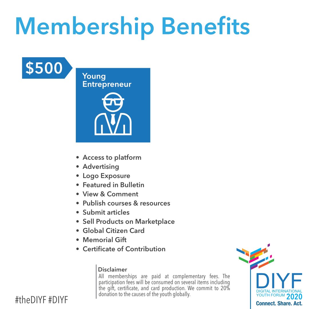 al_maimani_a's tweet image. بالنسبة للشباب، ما هي الخيارات المتاحة؟
١. مشارك شبابي
٢. ذوي الاحتياجات الخاصة
٣. المرأة الممكنة
٤. رائد العمل الناشئ 
٥. الطلاب (رسوم مخفضة)

#thediyf #diyf