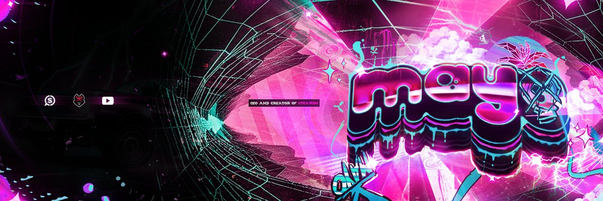 buried_lily's tweet photo. Header for @maskedmayo
Dual with @LomyTm
Likes and rts appreciated
#ReleaseTheHounds #BHKUGA #TwitterHeaderDesign https://t.co/QNUmzDjaBF