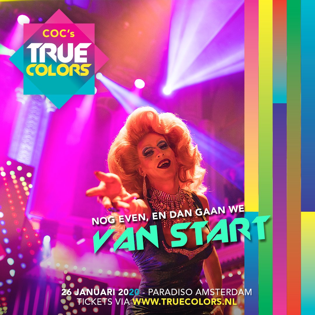 Het is bijna zondag! Nog één nachtje slapen, en dan start er een onvergetelijke dag! Tot morgen! 🌈
.
 #LHBT #LHBTI #COCNLD #COCNederland #LGBT #LGBTQ #Nederland #Rights #Mensenrechten #HumanRights #Artiest #Paradiso #Amsterdam #Benefiet #BobAngelo #GoedeDoelen #GoedDoel #Live