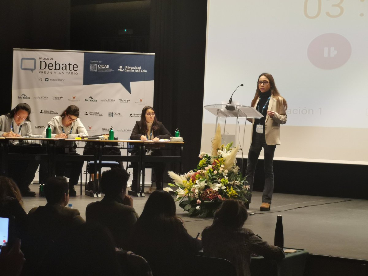 Ligadebatecicae's tweet photo. En la final de debate castellano
@Ligadebatecicae @CICAE_Educacion @ColesLosSauces  #LigaCICAEUCJC https://t.co/oudHLgGRG4