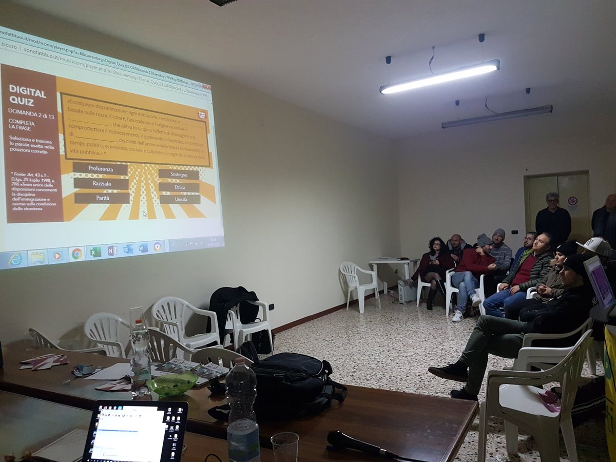 In corso a Caserta il seminario di approfondimento per operatori ASD tenuto da formatori @UispCaserta e <a href="/uispmatera/">Uisp Matera</a> nell'ambito del progetto #Pinocchio di cui <a href="/UispNazionale/">Uisp Nazionale</a> è partner e finanziato da <a href="/aics_it/">AICS Cooperazione_it</a> #sonofattituoi #sportinclusivo #nodiscriminazioni  <a href="/CEFAonlus/">CEFA</a>