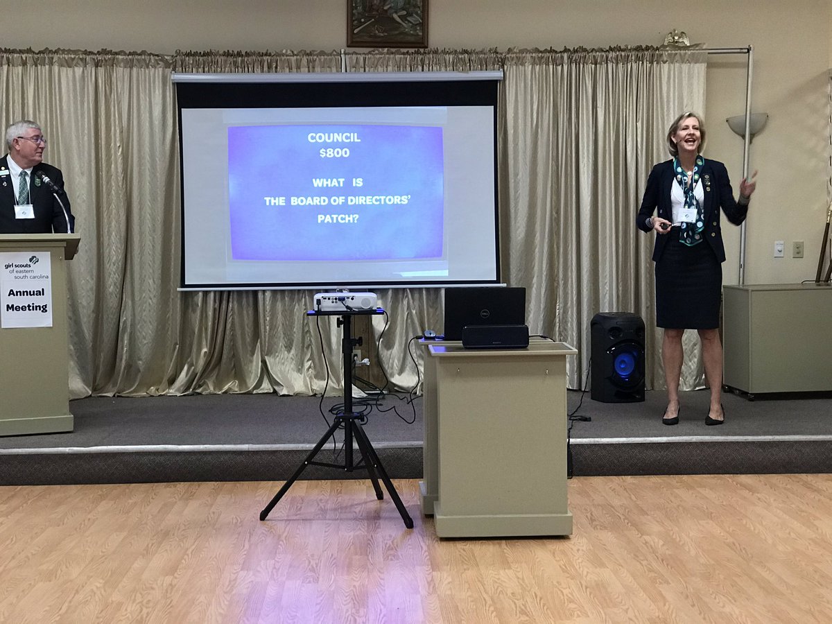 The annual meeting report today was in the style of Jeopardy! What is #bestannualmeetingever?