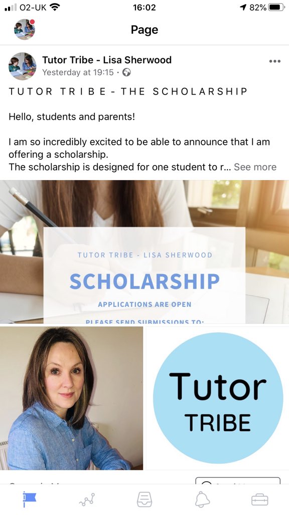 tutortribe's tweet photo. Launched my fist scholarship today! Check out my fb page! #gcse #par #fowey #stblazey #staustell #teamenglish Tutor Tribe - Lisa Sherwood https://t.co/5bDsgMvtGu