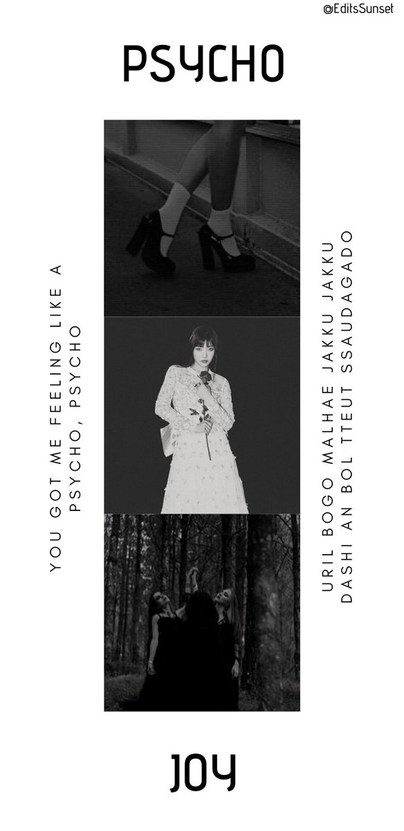 EditsSunset's tweet photo. RED VELVET WALLPAPER (b&amp;w aesthetic | psycho concept)

made with: PicsArt;
edit by: @loveminghs 🌼

fav se gostou | fav if you like it ;
rt se savou | rt if you save ;
print se usou | print-screen if you use ;
seja honesto por favor | be honest please ;

+ https://t.co/Dgt3fztR8C