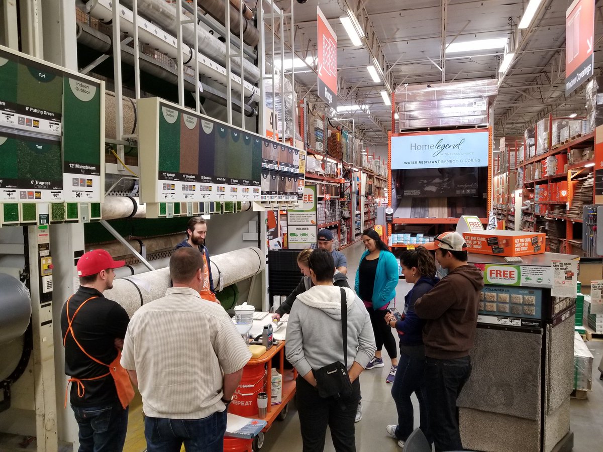 619Brandi's tweet photo. Good turn out at 6634 Fairmount backsplash tile clinic. Great job Victor getting customers involved and hands on. @AshleyHynick @briankorhummel @DanNerat https://t.co/goKSoBzip5