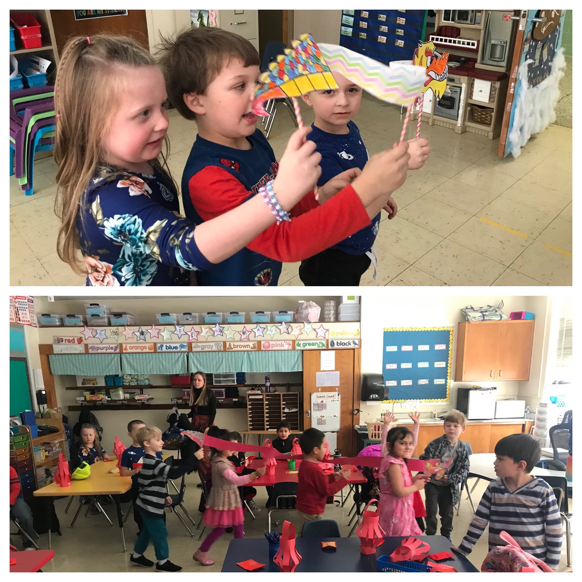 Thank you to Mrs. Sun and Mrs. Nicoll for teaching us about Chinese New Year. Thumbs up for the dumplings!  <a href="/MiltonMunchkins/">Mrs. Milton</a>