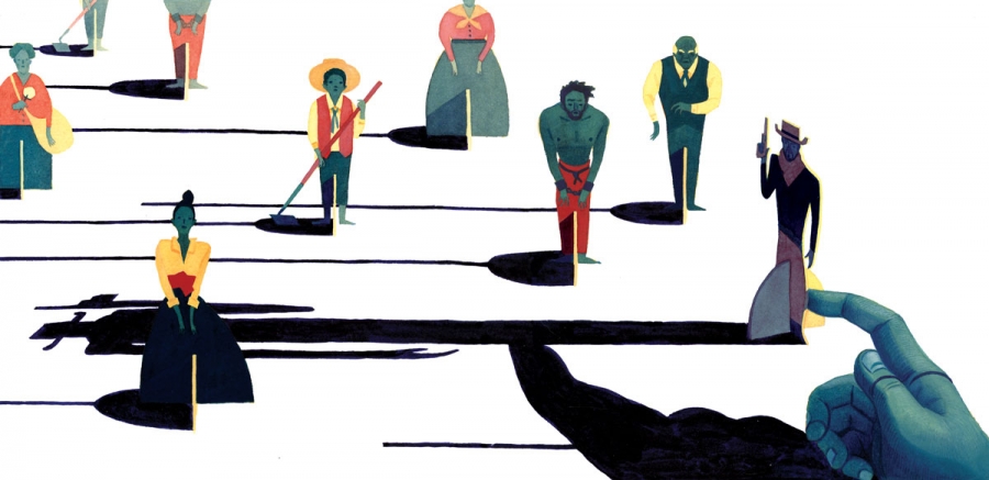 oxfordamerican's tweet photo. “Low-hanging fruit poisons the person too anxious to pick and polish it.”
—Click to read Stanley Crouch's take on Blaxploitation and Oscar-winner Quentin Tarantino in “Tarantino Enchained,” an Omnivore essay from our archive. Art by Eleanor Davis #Issue81 https://t.co/q1dsO0kEE1 https://t.co/Kqr8KDH2yb