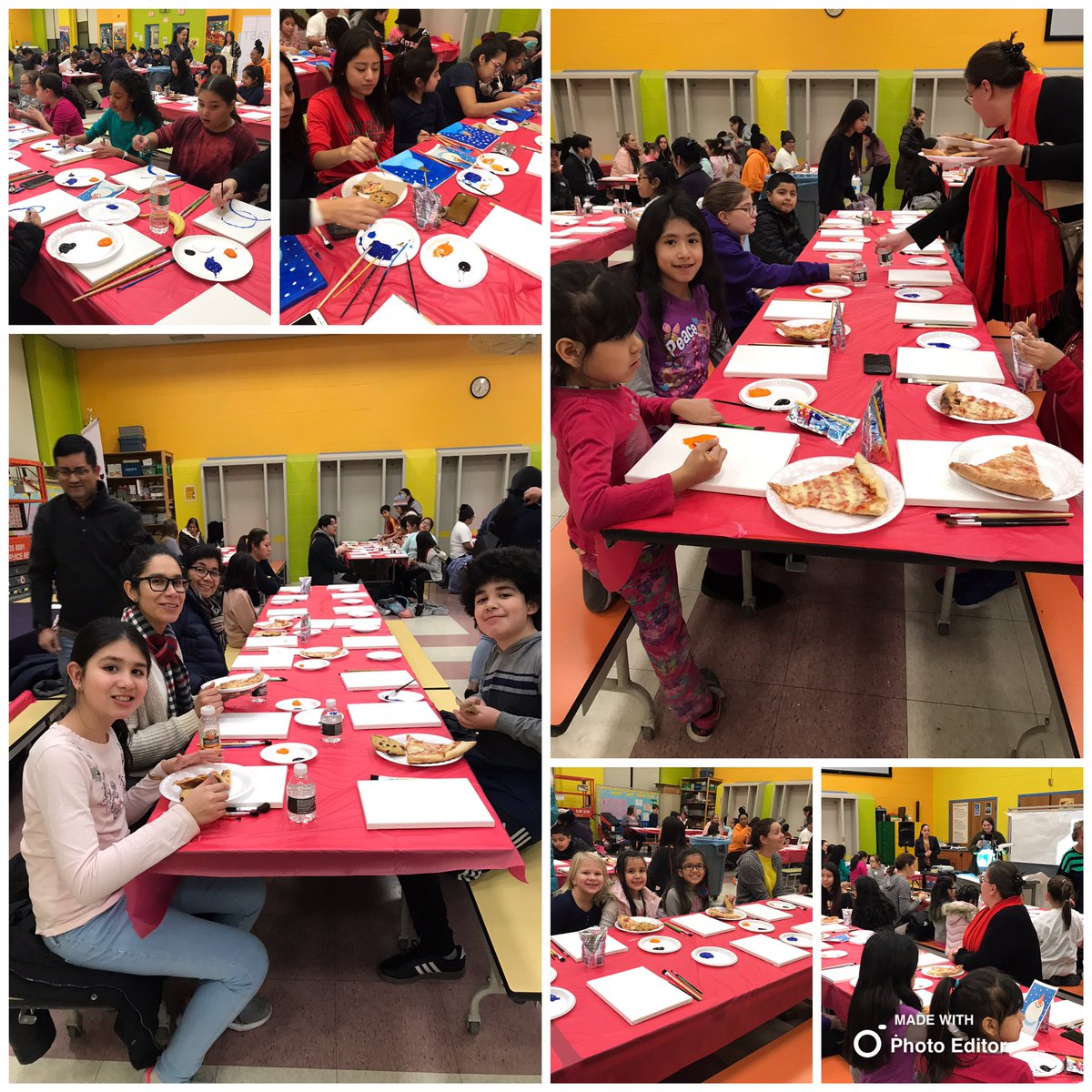 CliftonSchool12's tweet photo. Wednesday night the @CliftonTeachers hosted a Family Paint Night at School 12! Thank you to all who attended and our teachers who volunteered their time! What a fun night! @cliftonschools @cliftonsupt #pandapride🐼 #cliftonconnects #family @insta_njea #FASTevent @NJEAReg27 https://t.co/xD3Ol7zZ3b
