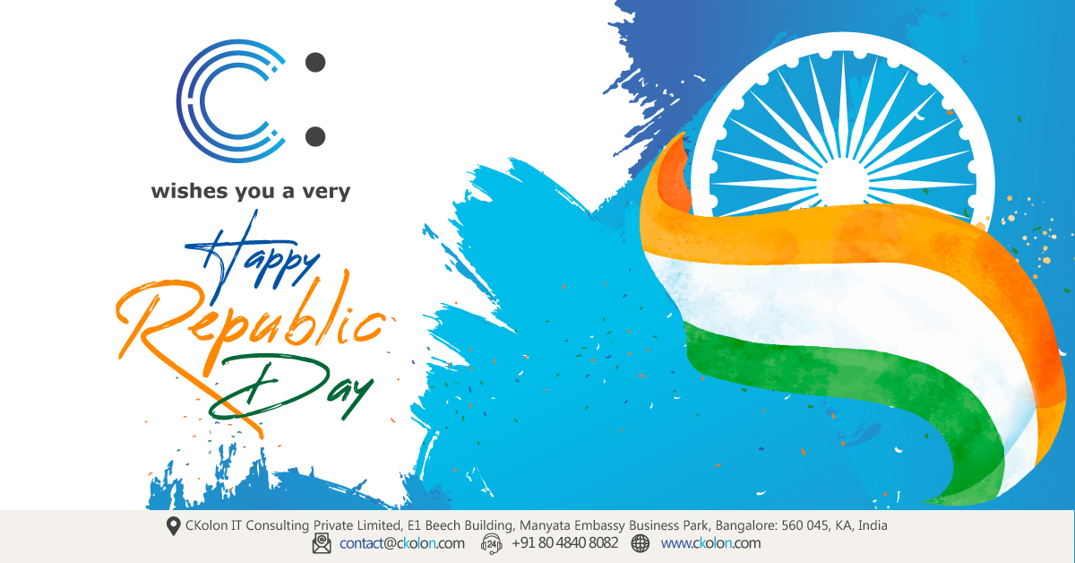 CKolon_IT's tweet photo. Let us remember the golden heritage of our country and feel proud to be a part of India.  On this auspicious day, #CKolon wishes you a very Happy Republic Day 2020.
#RepublicDay2020 https://t.co/Yhg7K7Jk5h