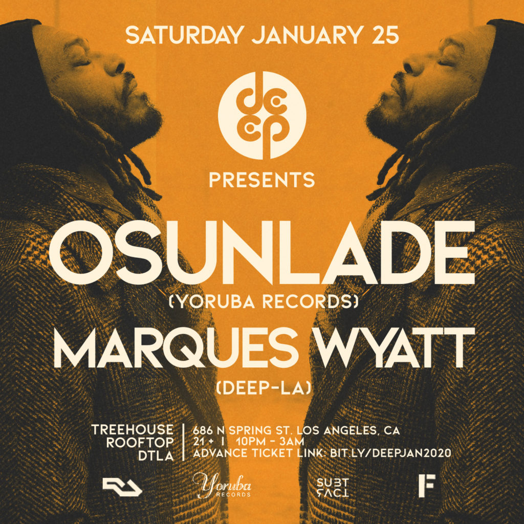 FUSICOLOGY (@fusicology) on Twitter photo Tonight LA <a href="/deeplosangeles/">DEEP Los Angeles</a> presents Osunlade & Marques Wyatt @ Treehouse Rooftop DTLA bit.ly/2vc5dOB #DeepLA #MarquesWyatt #Osunlade <a href="/marqueswyatt/">Marques Wyatt</a> <a href="/RecordsYoruba/">Yoruba Records</a> Tonight LA <a href="/deeplosangeles/">DEEP Los Angeles</a> presents Osunlade & Marques Wyatt @ Treehouse Rooftop DTLA bit.ly/2vc5dOB #DeepLA #MarquesWyatt #Osunlade <a href="/marqueswyatt/">Marques Wyatt</a> <a href="/RecordsYoruba/">Yoruba Records</a>