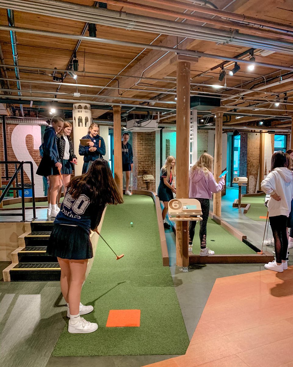 SubparMiniature's tweet photo. We were so excited to have on the course yesterday the group of awesome 8th graders helping out the community as part of the National Charity League! ⛳️

#subpar #miniaturegolf #subparminigolf #sf #sanfrancisco #sfplaces #sfbucketlist #sfgate #whattododoinsf #sanfranciscoguide https://t.co/4ULgMSqtFx