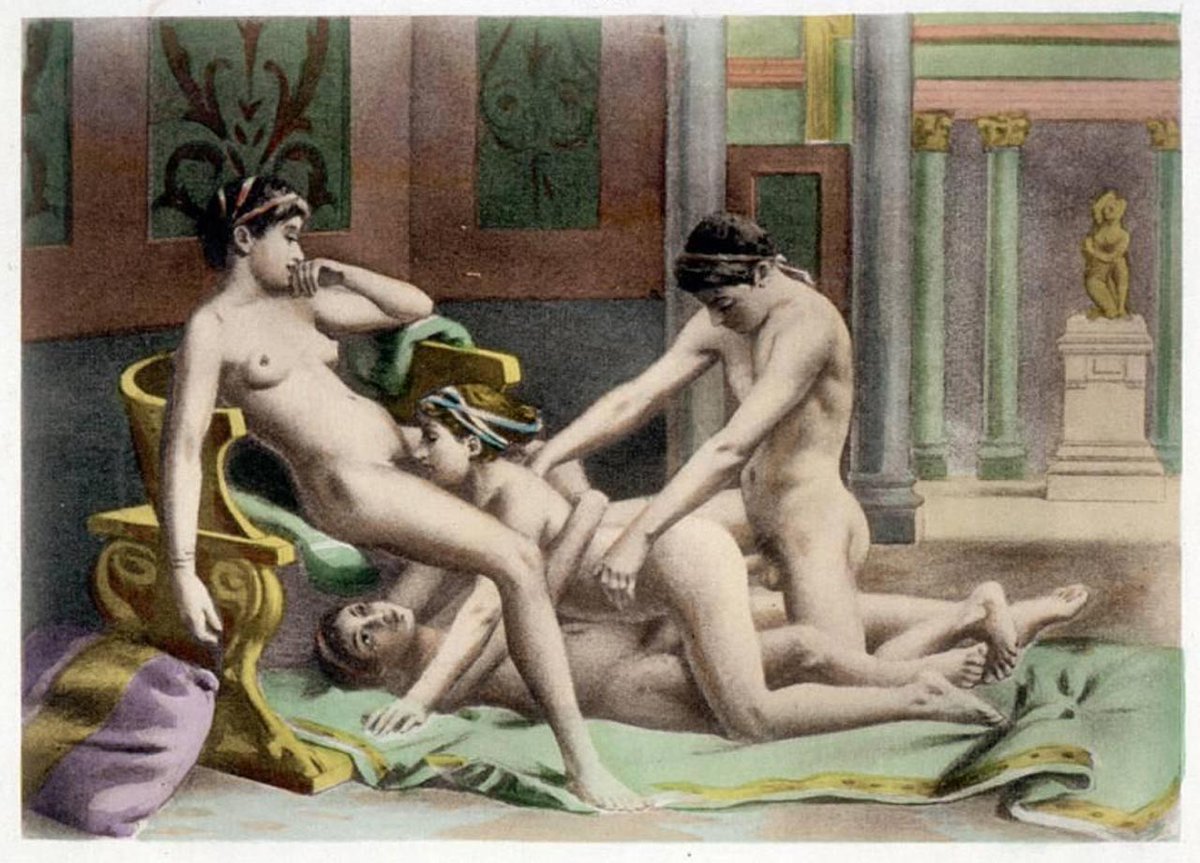 FluffyLychees's tweet photo. We were pleasantly surprised to find this fine print of a joyful #groupsex #orgy at Walmart. Walmart does not only shows support for an #openminded #sexpositive lifestyle, it also offers an elegant and #sublime way to show your guests your #kinky side. https://t.co/XFMGn8CeJn https://t.co/fi1D8Cl3FH