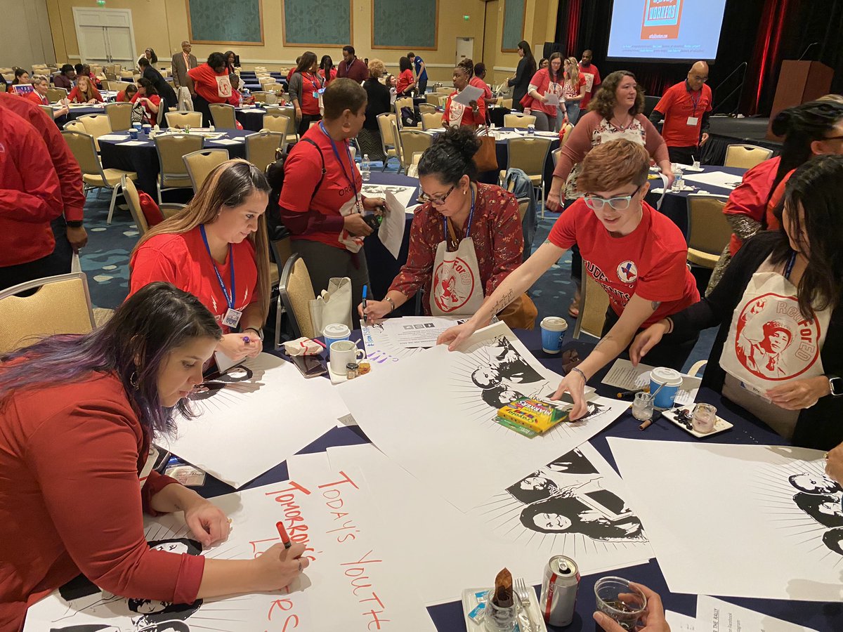 NoelCandelaria's tweet photo. Day 2 at NEA #MWLT!
#TeamTSTA joins @FloridaEA in their fight to invest in Florida public schools.
#FundOurFutureFL #EdJustice https://t.co/DSQaOFJHsa