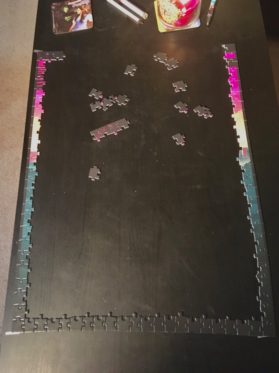 HardKnocksSam's tweet image. this is the beautiful puzzle i received for supporting the Judge John @hodgman podcast during the Max Fun Drive last year for @MaxFunHQ.

im finally ready to present my completed work. and here it is! i don’t mean to brag, but im really good at puzzles.