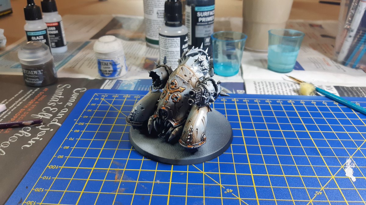 PaintedByG's tweet photo. #PBGMasterclass was a resounding success today @battlebunkerltd! Great group of painters turned out some fantastic Blight-Haulers!
Working on my next class now, I'll hopefully announce it soon.
#Warmongers #NewAoS #AgeOfSigmar #40k https://t.co/AmR57I6HRs