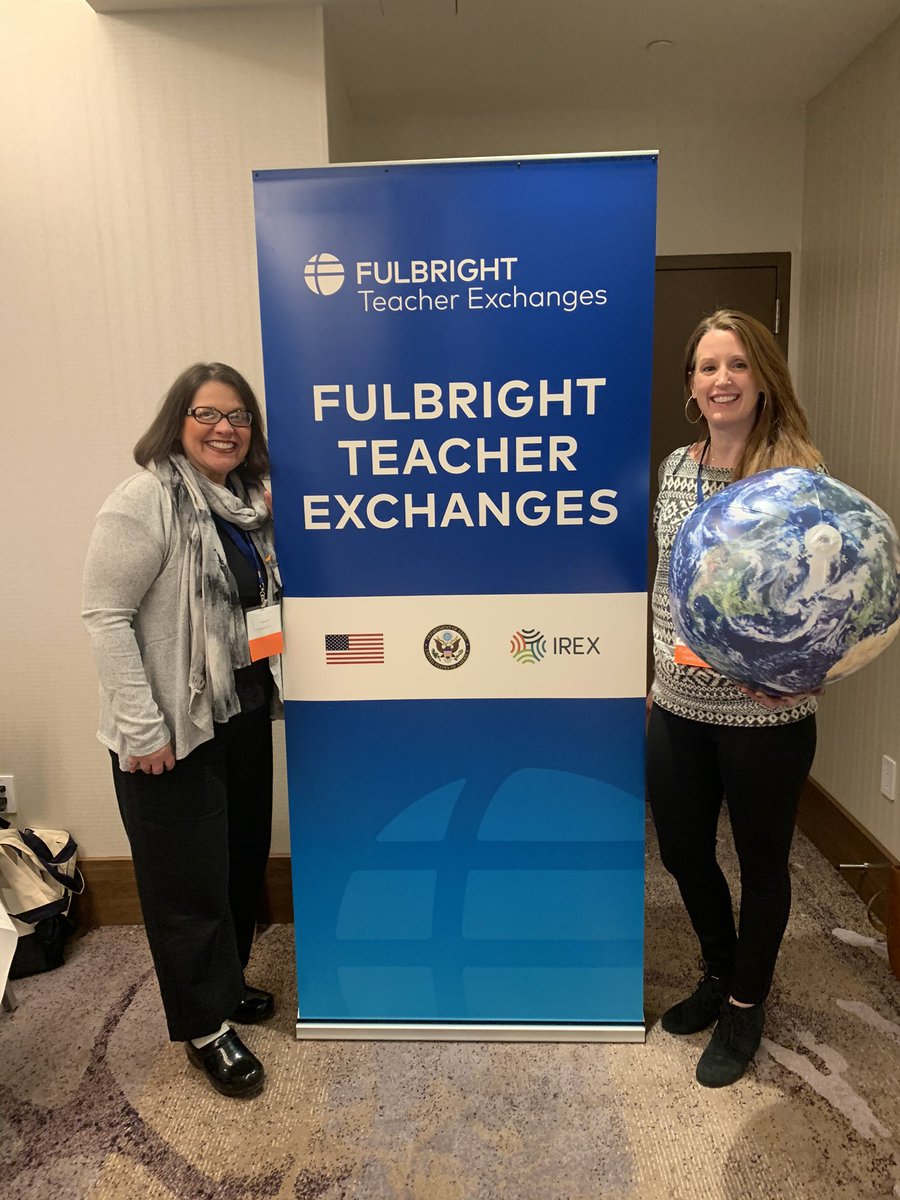 JYourd's tweet photo. #ftgc Global Education Symposium in DC did not disappoint!  My mind is full of ideas to bring back to @STEM_Saratoga &amp; full of excitement to travel with this group to Thailand this summer! @FulbrightTeach https://t.co/gdUXC5tlJI