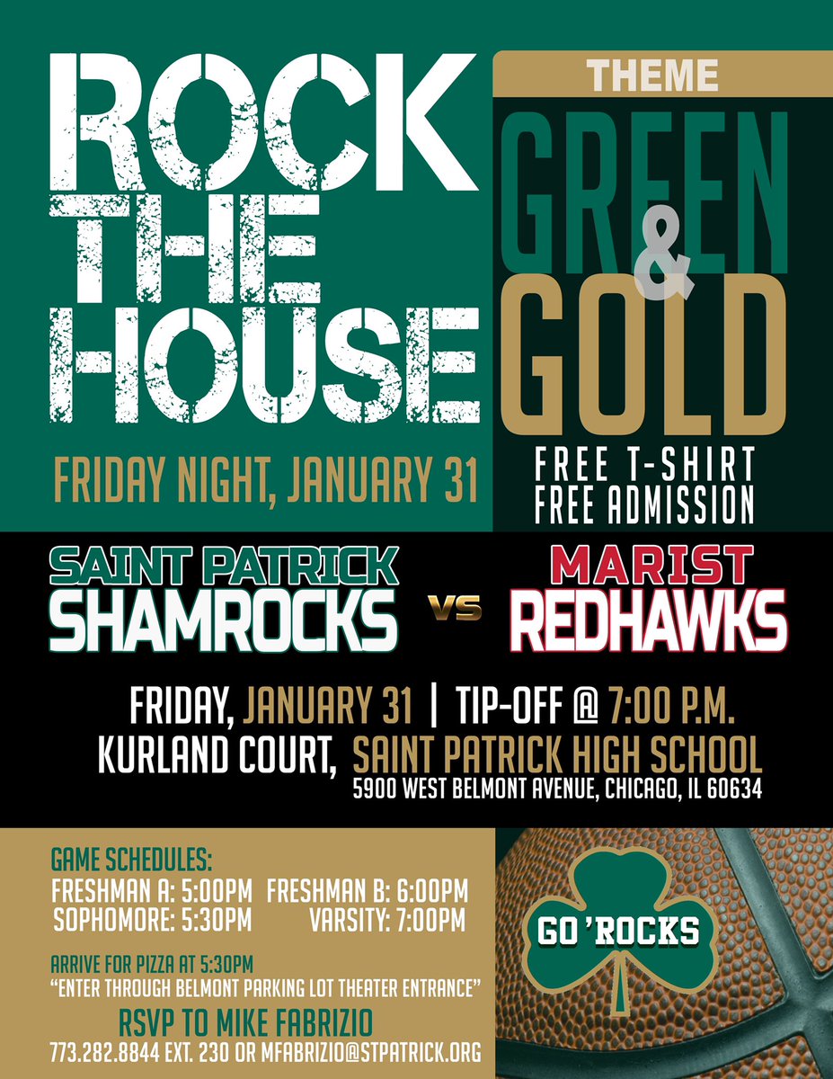 Saint Patrick HS tweet media