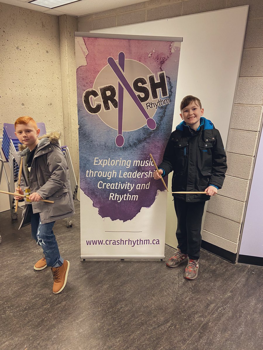 kimcalderbank's tweet photo. Ready to rock with @BSOMF #MusicEd #junkmusic featuring the amazing crew from Crash Rhythm (Hilary is literally P’s fav person in the world!) Thank you to @BurlOnLibrary & sponsors for making this super awesome program happen. #drums #SaturdaySocial 🥁 https://t.co/1zFsJjuPkX