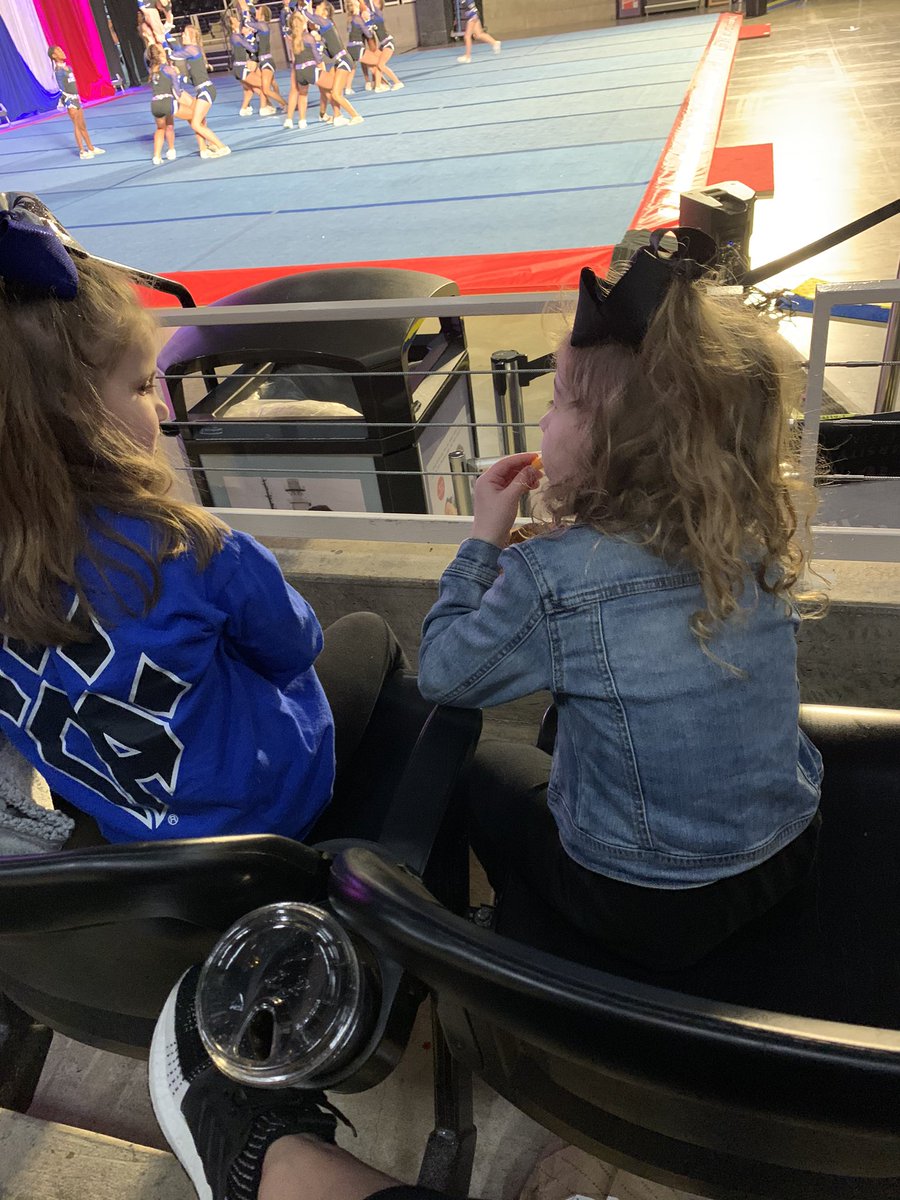 amesintx's tweet photo. Day 1 done, ready for a nap! #cheerathletics #lions #americanshowdown https://t.co/pHnk8pTk7V