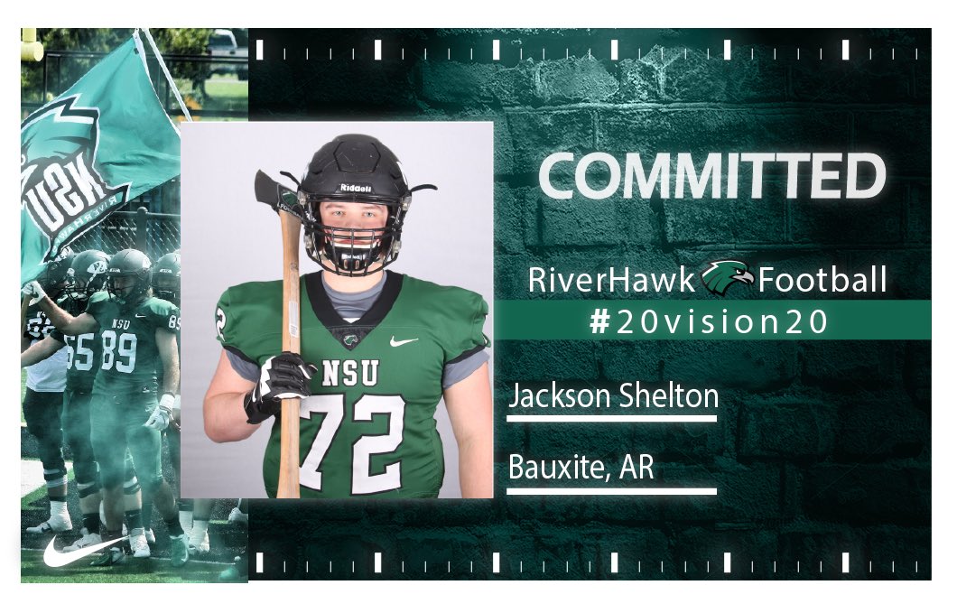 JShelly73_'s tweet photo. After a long discussion with my family and coaches I would like to announce my commitment to Northeastern State University! #RiverHawkNation @CoachMConrad @CoachTomHowe @CoachJeffBowen https://t.co/NGF6ZQPtTq