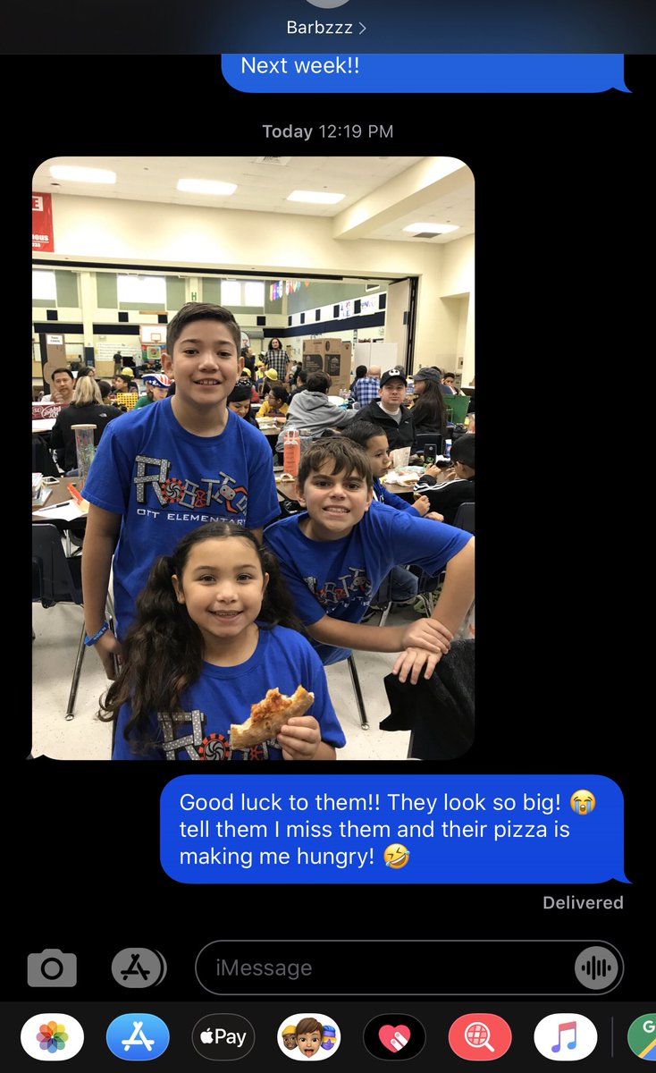 amberrtorres's tweet photo. Good luck to my old students in their LEGO Robotics Competition! 🍀 @baab_badillo https://t.co/Ri6CzCnQT7