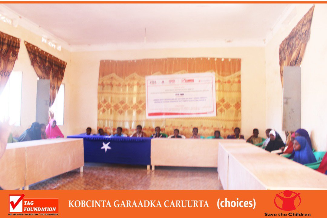TAGFoundation2's tweet photo. Waxaan Dib ubilawnay  Tababaradii Caruurta ee kusaabsanaa kobcinta garaadka caruurta ee Afka Qalaaf lagu yiraahdo (CHOICES)
Waxaana kaqabanaynaa 7 magaalo oo hoos yimaada Mudug 

Waxaan asbuucan si toos ah uga bilawnay Magaalooyinka  Bursalax iyo Galdogob.  

TAGFOUNDATION https://t.co/NInhER2LoH