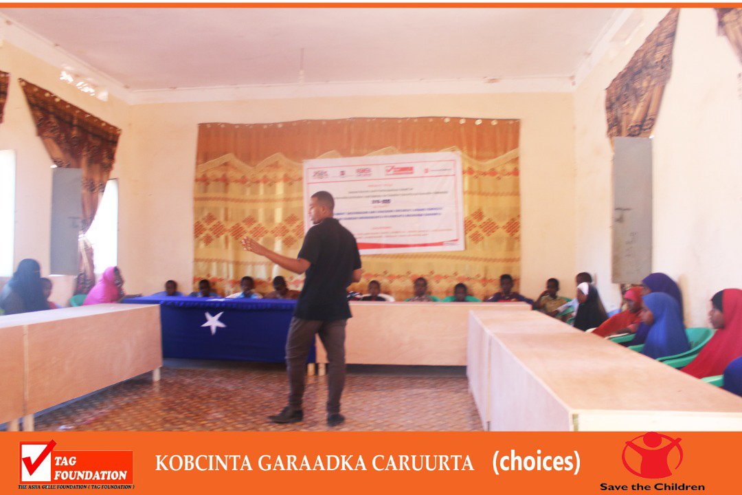 TAGFoundation2's tweet photo. Waxaan Dib ubilawnay  Tababaradii Caruurta ee kusaabsanaa kobcinta garaadka caruurta ee Afka Qalaaf lagu yiraahdo (CHOICES)
Waxaana kaqabanaynaa 7 magaalo oo hoos yimaada Mudug 

Waxaan asbuucan si toos ah uga bilawnay Magaalooyinka  Bursalax iyo Galdogob.  

TAGFOUNDATION https://t.co/NInhER2LoH