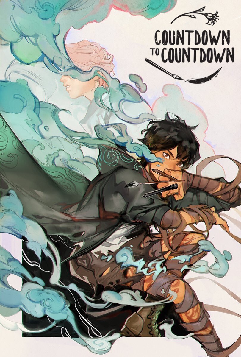 Velinxi's tweet image. Countdown to Countdown is back! If you’re interested in rivals forced to work together, supernatural teens, and messy families, check out my comic! 🌺
Read: ctccomic.com
Early updates: Patreon.com/countdown