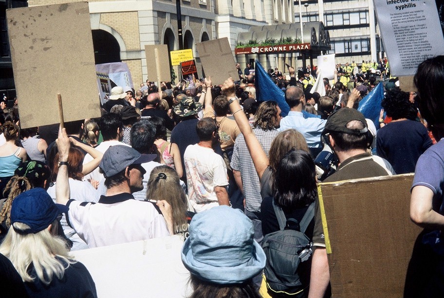 AllanBrigham's tweet photo. Memories from working on the streets of Cambridge: 1. Animal Rights Protestors. These were very passionate. https://t.co/IntP8CoVDU