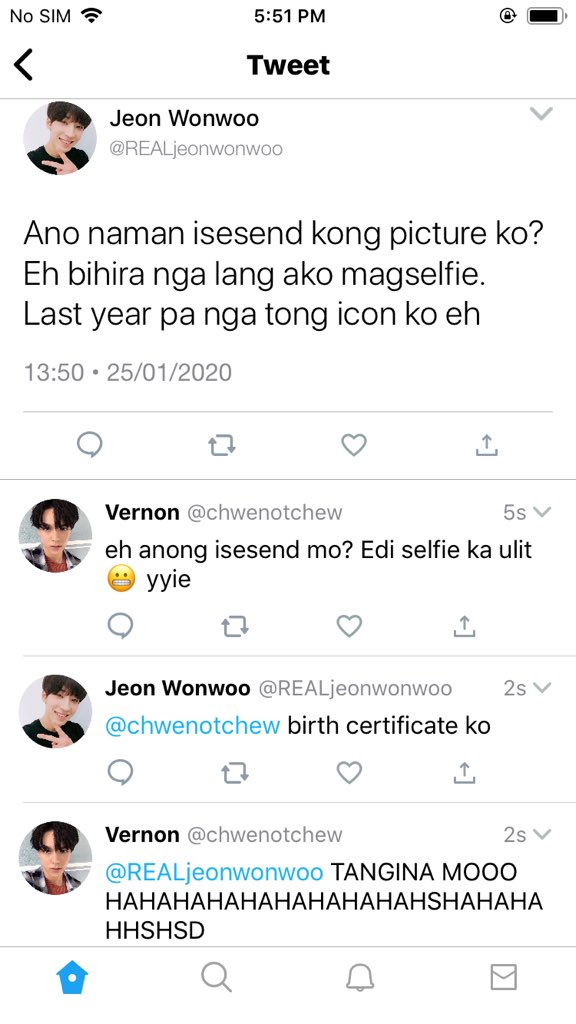 [47] Wonu's dm + Mingyu's convo + (yyie friends na ulit sila ni nonnie) + Wonu's dm