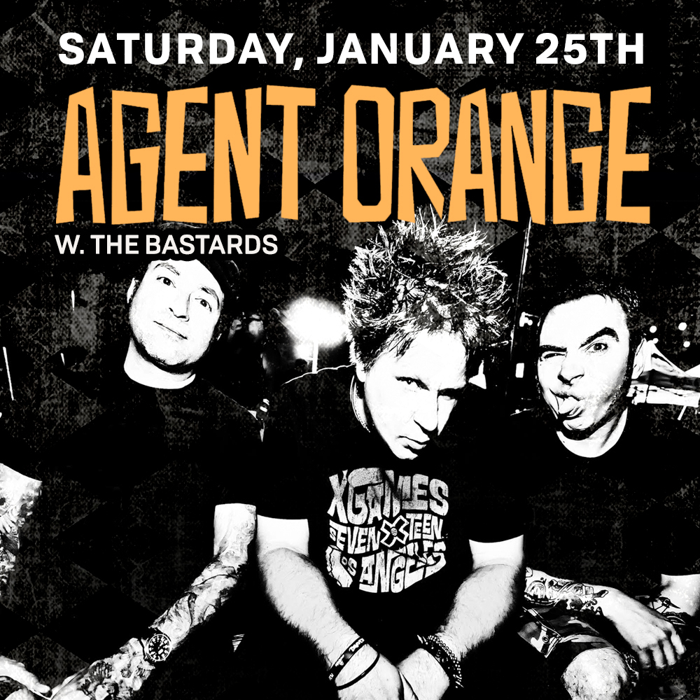 🤘Tonight,  Agent Orange w. IDecline &amp; The Boxheads at Discovery Ventura🤘 #DiscoveryVTA
