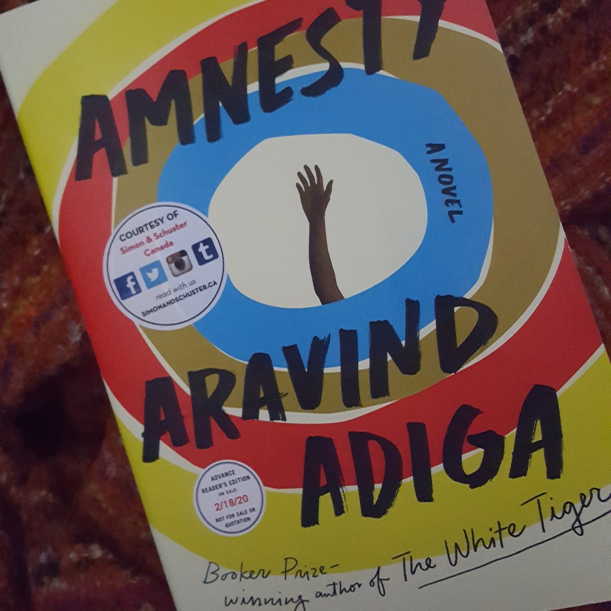 [BOOK REVIEW!]
Amnesty, by Aravind Adiga

This day-in-the life story begins with a whimsical view of Australia told from the perspective of Dhananjaya Rajaratnam, an illegal immigrant from Sri Lanka. A housekeeper, Danny refers to himself as an… instagram.com/p/B7wN0xNFzpf/…