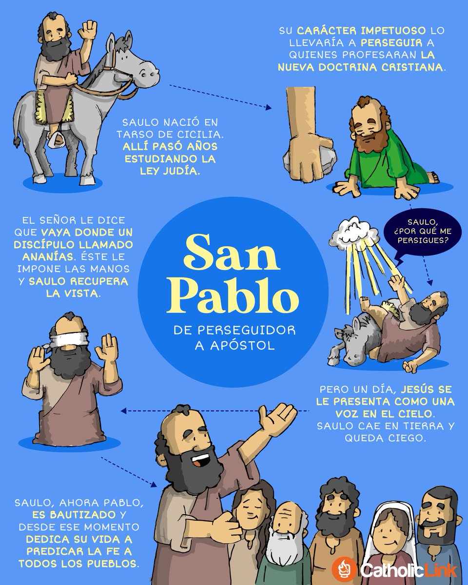 CatholicLink Español on Twitter: "La historia de San Pablo nos ...