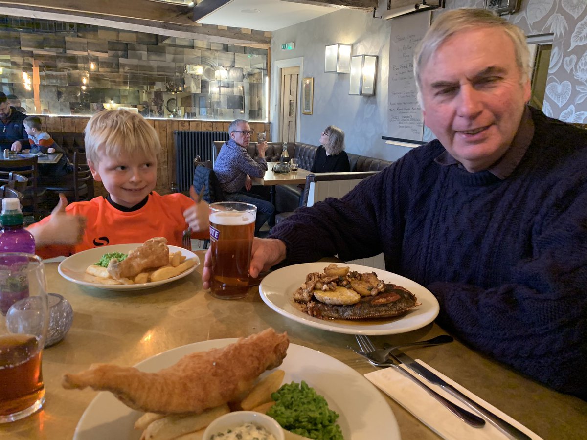 The old boy and the young boy loved the Ashton Gate experience, shame <a href="/gloucesterrugby/">Gloucester Rugby 🍒</a> didn’t gel today, fair play to <a href="/BristolBears/">Bristol Bears 🐻</a> ... well played 👏🏻
