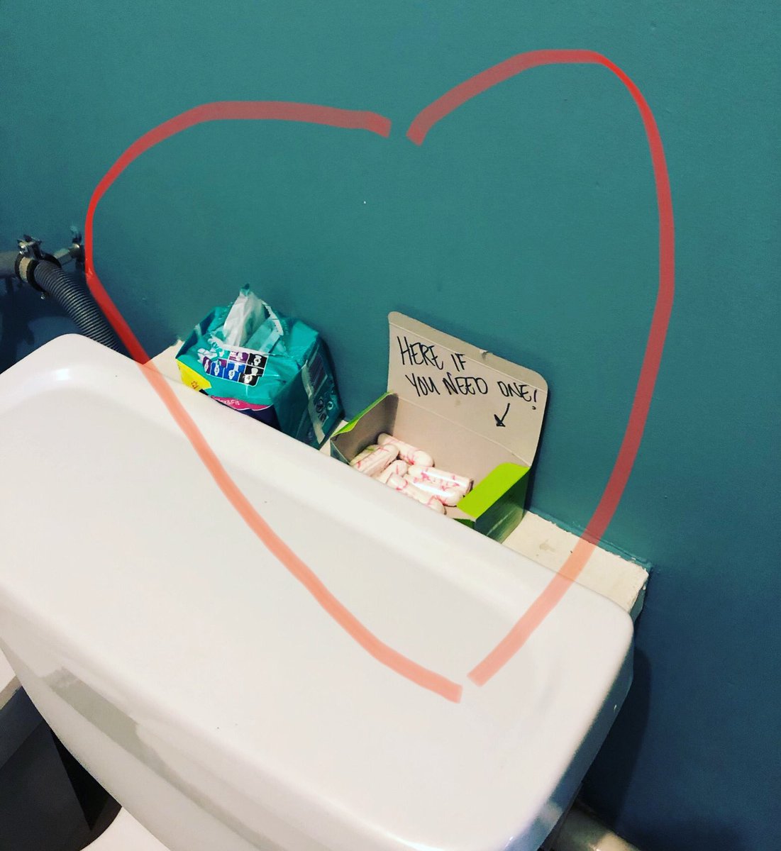 We popped into <a href="/CoffeeindaWood/">Coffee in the Wood</a> today - for coffee. They hosted our first ever box. So thrilled to see they are keeping up the #communitykindness #freeperiods #community #londoncoffeeshops
