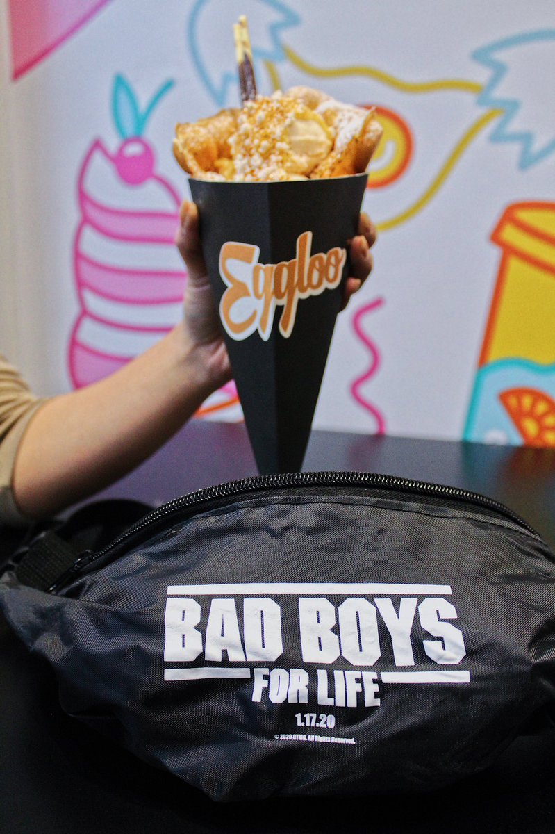 ericsfilmcamera's tweet photo. We were so excited to finally try the Elote inspired cone from @myeggloo in their collaboration with @BadBoys! 😍🌽 #TasteThisNYC #Eggloo https://t.co/tb0GmW0Yko
